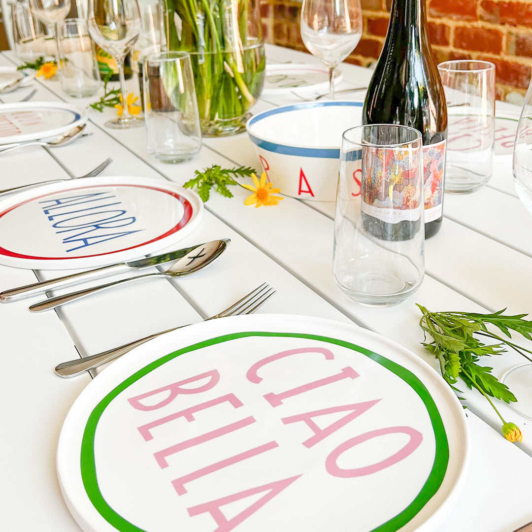 Dallas 220cm 3pc Dining Setting - White