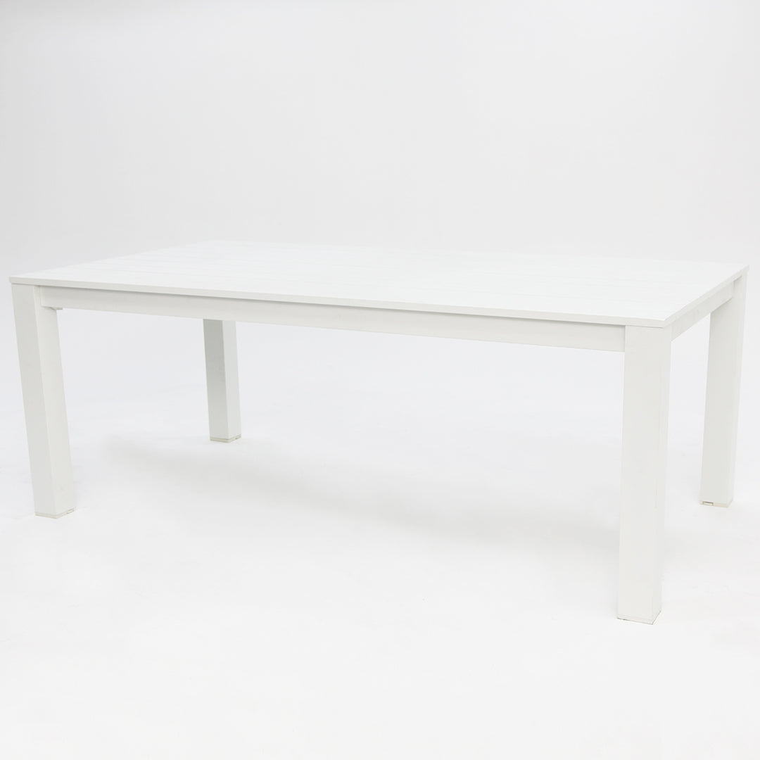 Dallas 220cm Dining Table - White