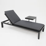 Load image into Gallery viewer, Dallas 2pc Sunlounge and Table Setting - Black
