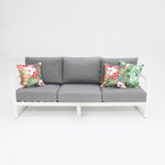 Load image into Gallery viewer, Dallas 3-Seater Lounge - White
