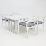 Load image into Gallery viewer, Dallas 5pc Dining Setting - White