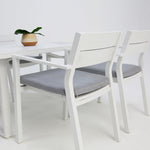 Load image into Gallery viewer, Dallas 5pc Dining Setting - White