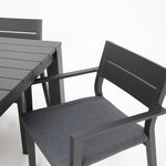 Load image into Gallery viewer, Dallas 7pc Dining Setting - Black
