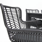 Load image into Gallery viewer, Dallas Astrid 7pc Dining Setting - Black
