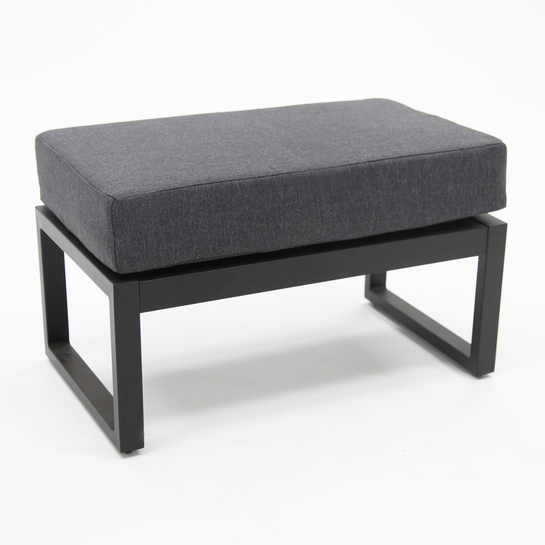 Dallas Footstool - Black