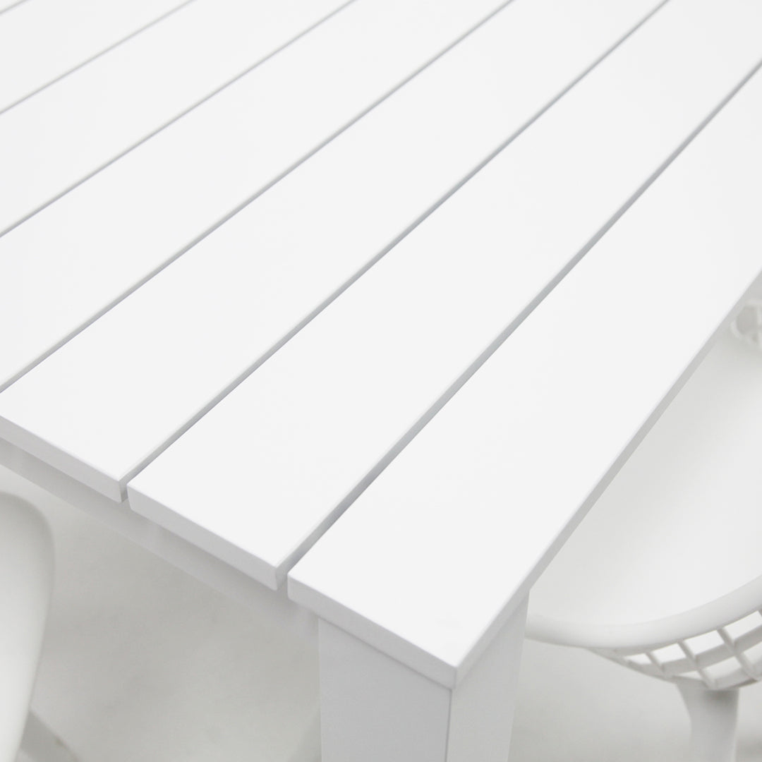 Dallas Persia 9pc Dining Setting- White