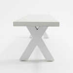 Load image into Gallery viewer, Drift X Leg Cement Bench
