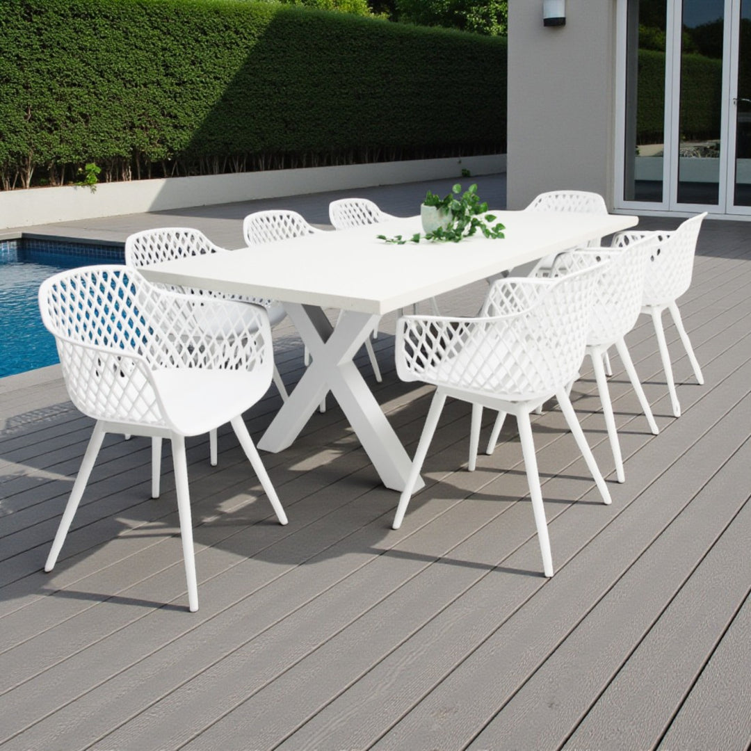 Drift Java 9pc Terrazzo Dining Setting