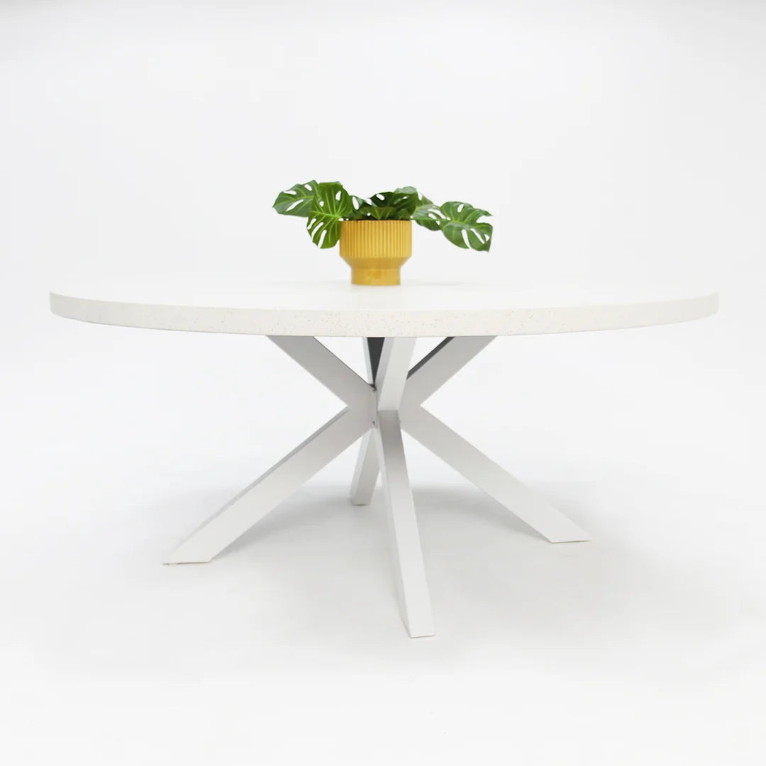 Drift Canela Round 6pc Dining Setting