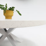 Load image into Gallery viewer, Drift 170cm Round Terrazzo Look Dining Table

