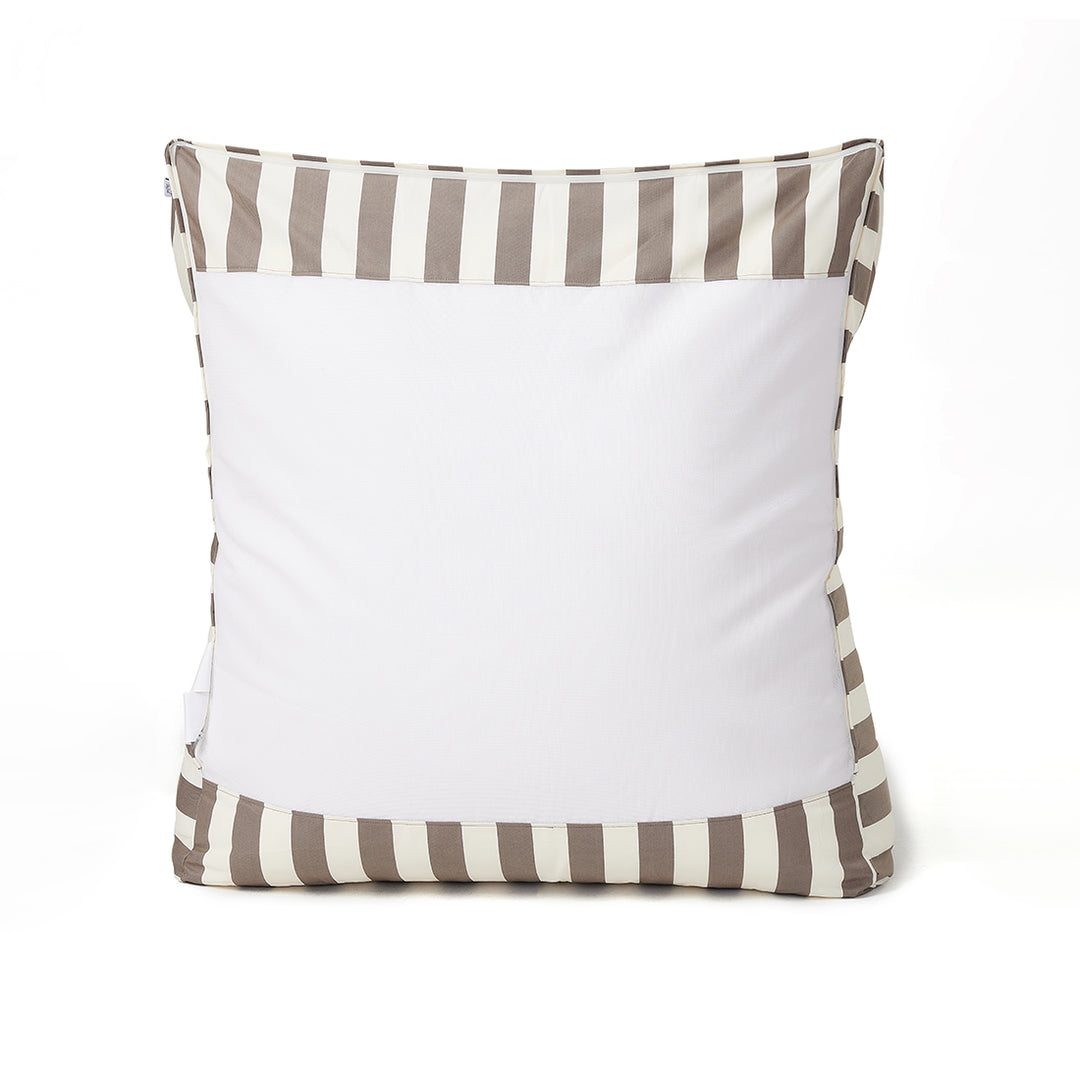 Drift Away Floating Beanbag - Yellow and White Stripe