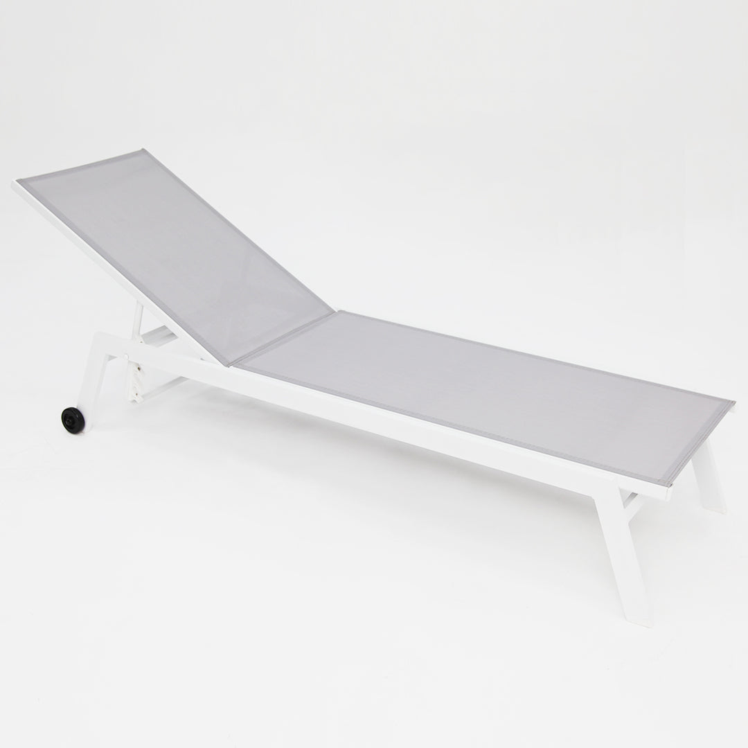 Eaglemont Sunlounge - White