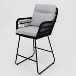 Load image into Gallery viewer, Eva Bar Chair - Black
