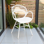 Load image into Gallery viewer, Fantail Dining Chair - White
