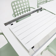 Frankie Azura 9pc Dining Set Armchair - Green