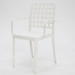 Load image into Gallery viewer, Frankie Resin Dining Armchair - White
