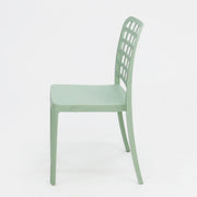 Frankie Resin Dining Chair - Green