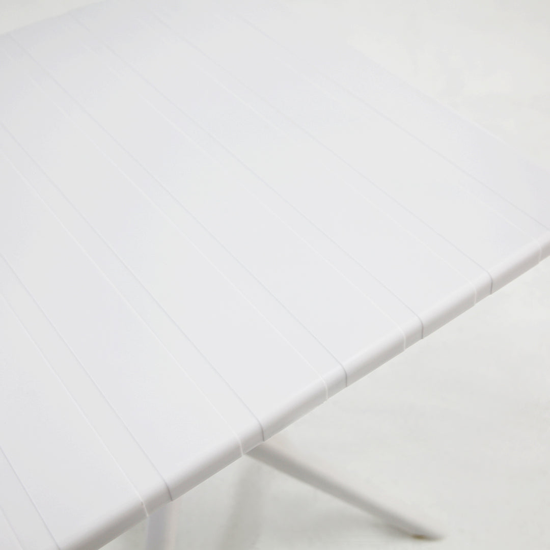 Frankie Resin Dining Table - White
