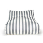 Load image into Gallery viewer, Hang Out Grey + White Outdoor Beanbag