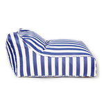 Load image into Gallery viewer, Drift Away Floating Beanbag - Navy and White Stripe