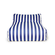 Drift Away Floating Beanbag - Navy and White Stripe