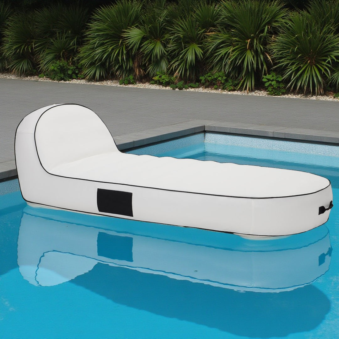 Sierra Day Bed - White + Black Trim