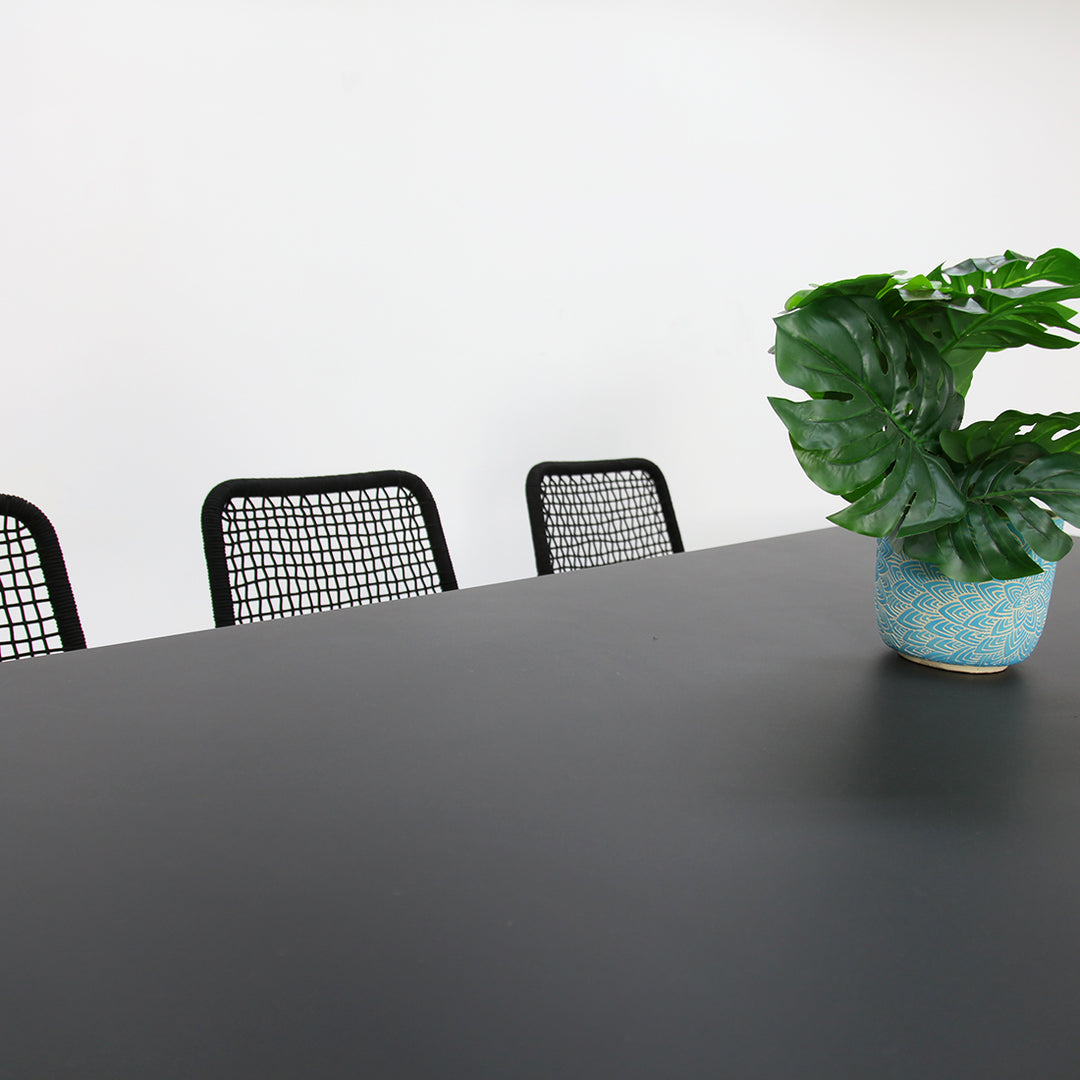 Java Bahamas 9pc Dining Setting - Black