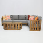 Load image into Gallery viewer, Kava Corner Lounge Setting with Coffee Table

