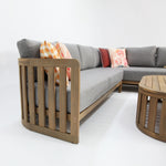 Load image into Gallery viewer, Kava Corner Lounge Setting with Coffee Table
