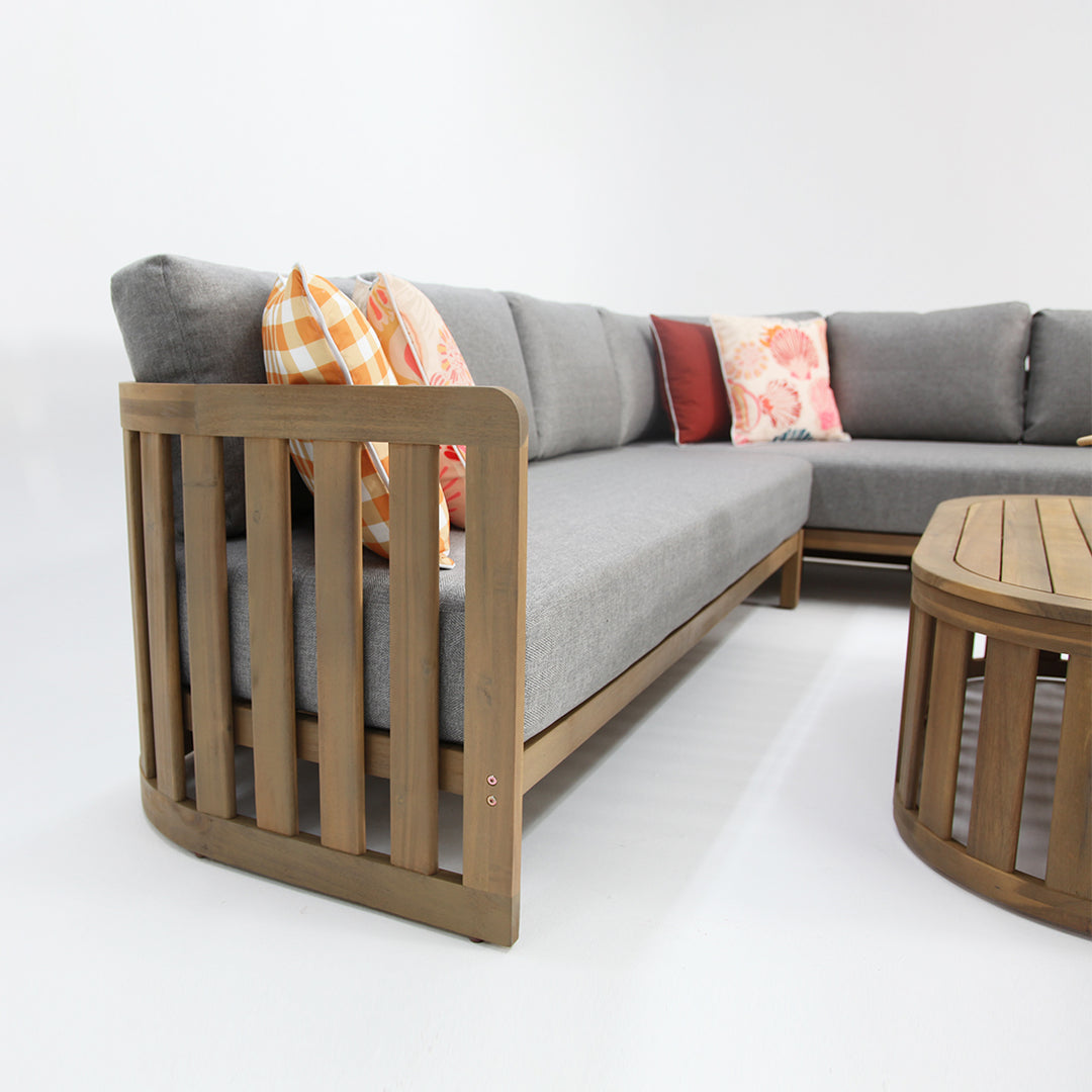 Kava Corner Lounge Setting with Coffee Table