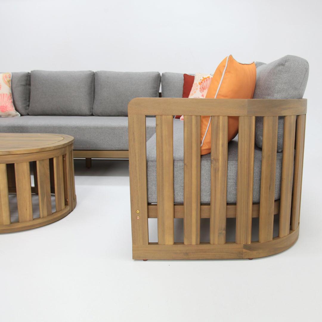 Kava Corner Lounge Setting with Coffee Table