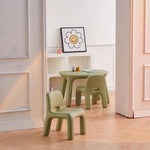 Load image into Gallery viewer, Odie Kids 3pc Table and Chair Set - Green

