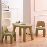 Odie Kids 3pc Table and Chair Set - Green Sprinkle