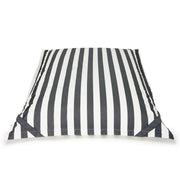 Lazy Days Charcoal + White Floating Beanbag