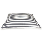 Load image into Gallery viewer, Lazy Days Charcoal + White Floating Beanbag