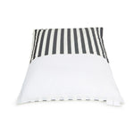 Load image into Gallery viewer, Lazy Days Charcoal + White Floating Beanbag