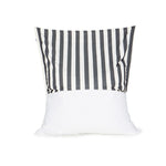 Load image into Gallery viewer, Lazy Days Charcoal + White Floating Beanbag