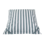 Load image into Gallery viewer, Lazy Days Grey and White Stripe Floating Beanbag