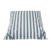 Lazy Days Grey and White Stripe Floating Beanbag