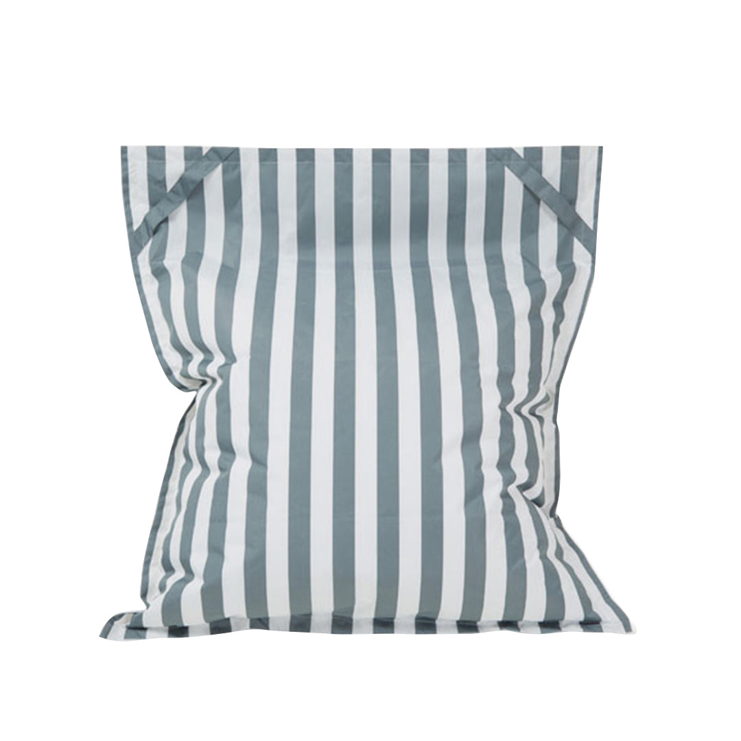 Lazy Days Grey and White Stripe Floating Beanbag