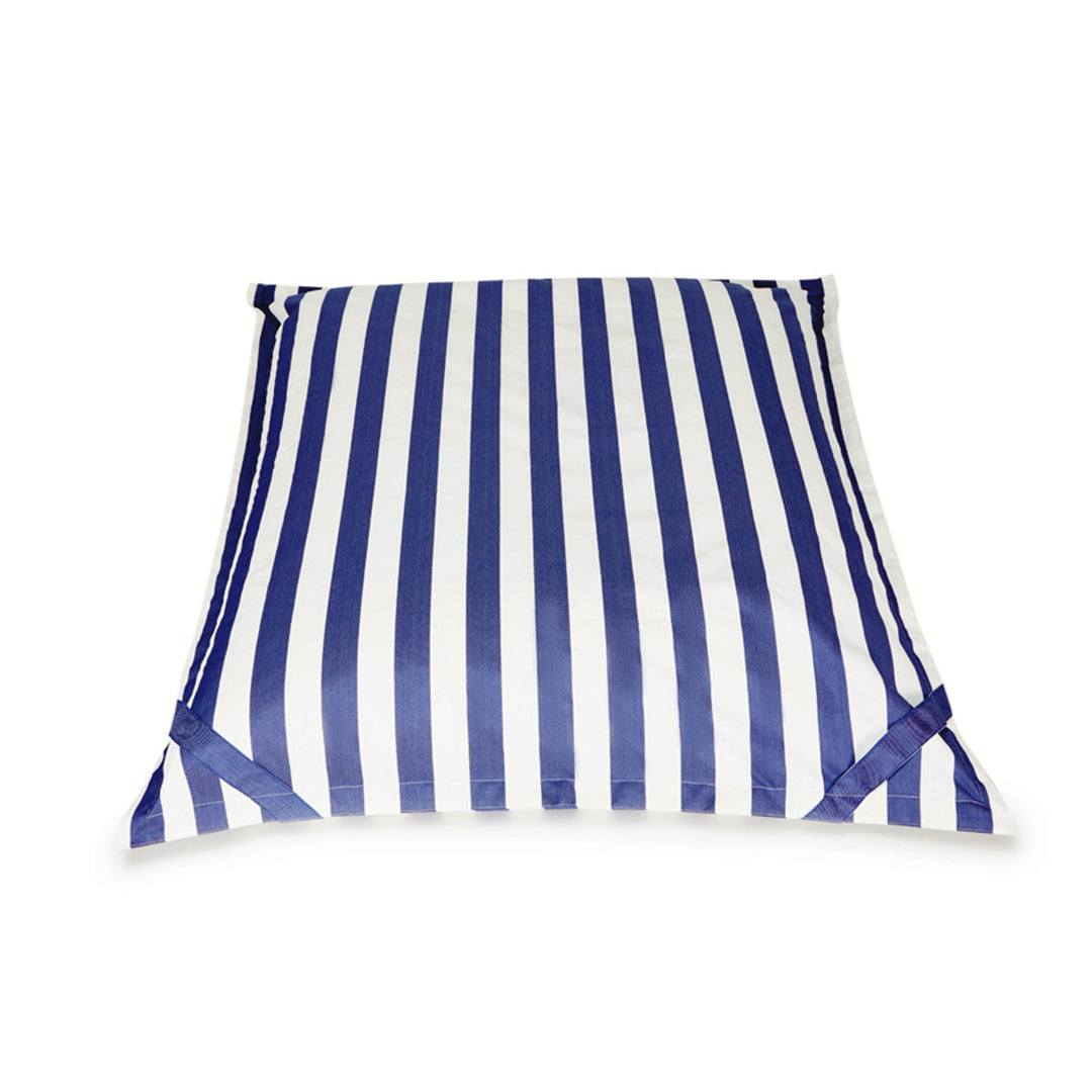 Lazy Days Blue + White Stripe Floating Beanbag