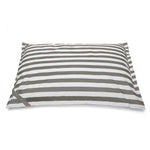 Load image into Gallery viewer, Lazy Days Taupe + White Stripe Floating Beanbag
