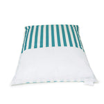 Load image into Gallery viewer, Lazy Days Turquoise + White Floating Beanbag