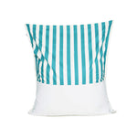 Load image into Gallery viewer, Lazy Days Turquoise + White Floating Beanbag