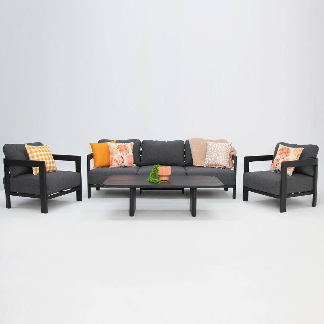 Liberty 4pc Lounge Setting - Storm