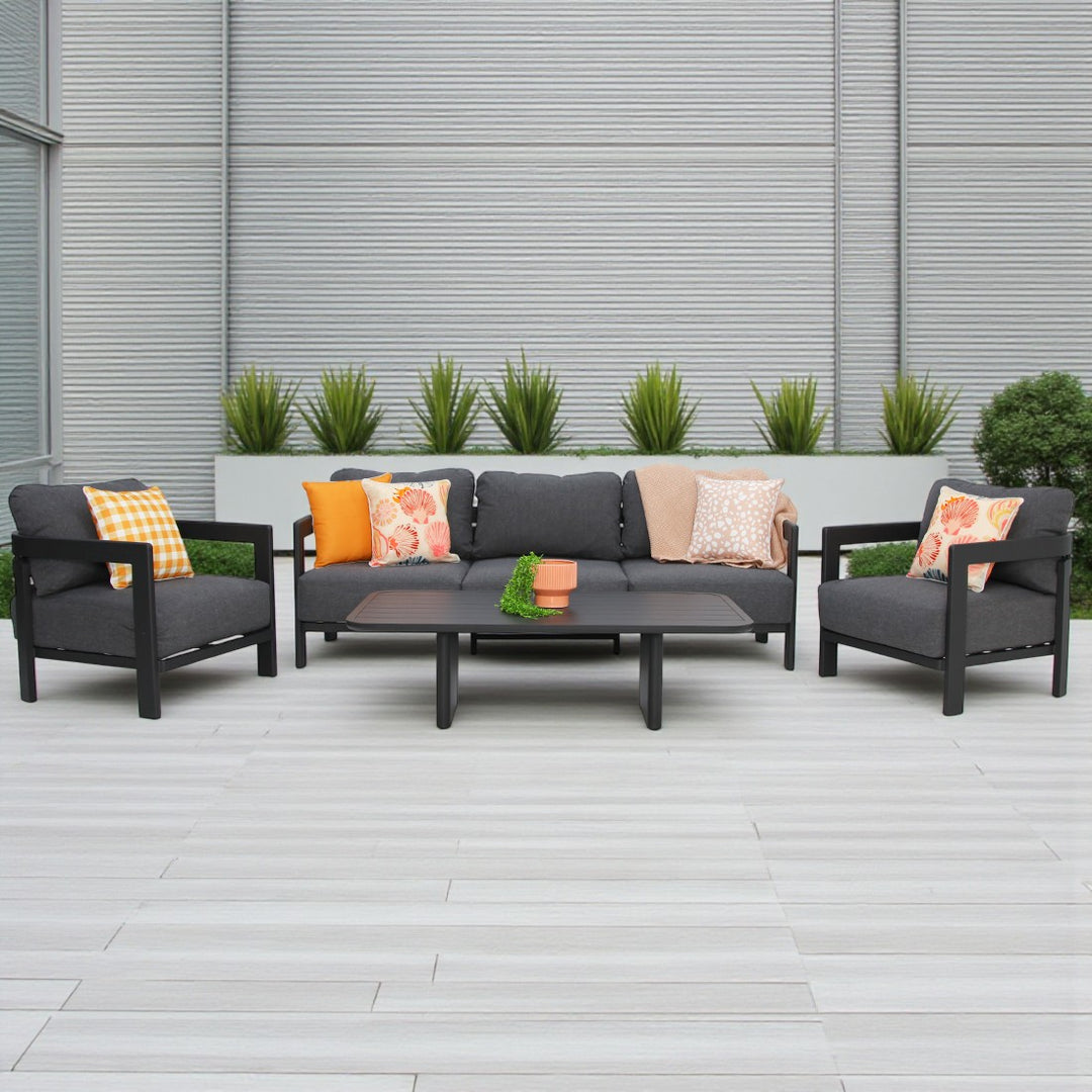 Liberty 4pc Lounge Setting - Storm