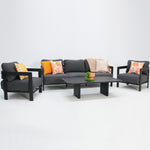 Load image into Gallery viewer, Liberty 4pc Lounge Setting - Storm
