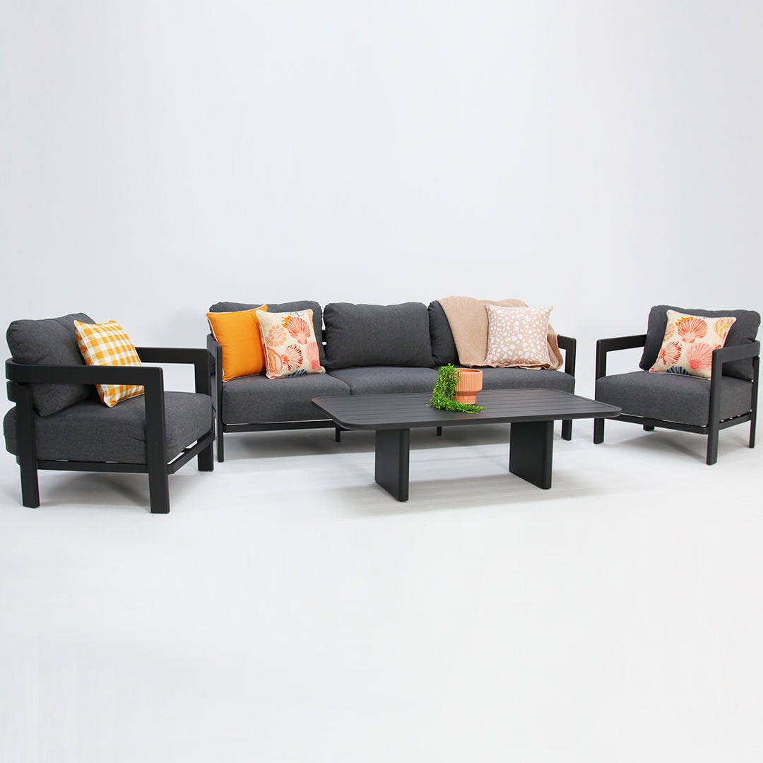 Liberty 4pc Lounge Setting - Storm