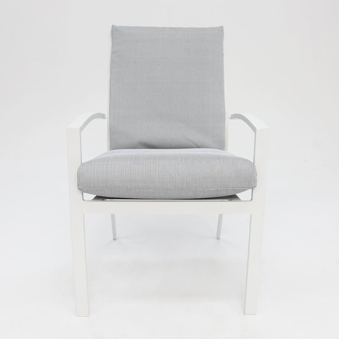 Matzo Highback Dining Chair White