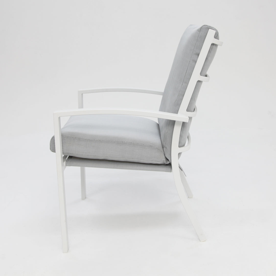 Matzo Highback Dining Chair White